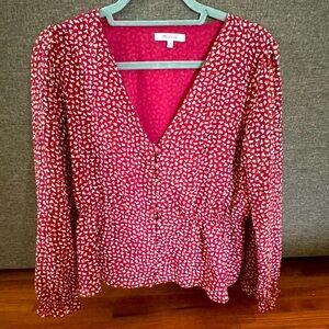 Madewell Overture Top in Ditsy Flowers - M